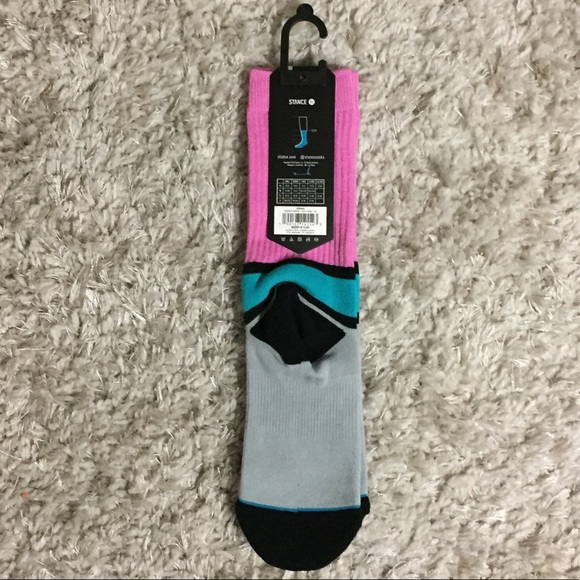 Stance Classic Cotton Crew Socks M Abbot Miami - Picture 3 of 5